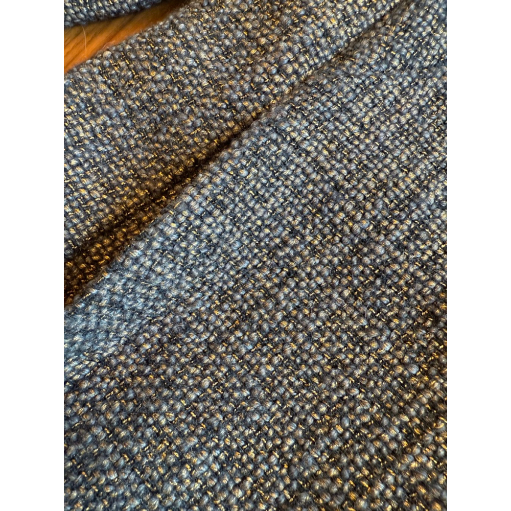 Talbots Brown Gray Tweed Cropped Blazer Jacket Women's Size 8 - Picture 12 of 13